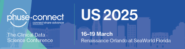 PHUSE US Connect 2025 event banner for entimo’s presentation at the Clinical Data Science Conference in Orlando, Florida.